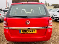 USED 2013 13 VAUXHALL ZAFIRA 1.6 EXCLUSIV 5d 113 BHP Superb Petrol 7 seater with a FSH incl cambelt change