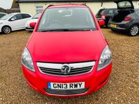 USED 2013 13 VAUXHALL ZAFIRA 1.6 EXCLUSIV 5d 113 BHP Superb Petrol 7 seater with a FSH incl cambelt change
