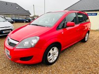 USED 2013 13 VAUXHALL ZAFIRA 1.6 EXCLUSIV 5d 113 BHP Superb Petrol 7 seater with a FSH incl cambelt change