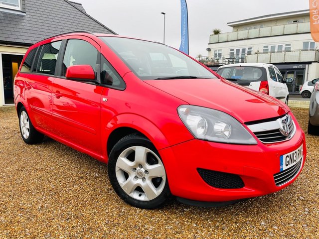 2013 13 Vauxhall Zafira 1.6 EXCLUSIV 5d 113 BHP