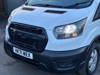 USED 2021 71 FORD TRANSIT 2.0 350 LEADER C/C ECOBLUE 129 BHP OWNED BY US FROM 200 MILES OLD!