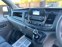 USED 2021 71 FORD TRANSIT 2.0 350 LEADER C/C ECOBLUE 129 BHP OWNED BY US FROM 200 MILES OLD!