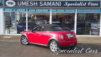USED 2013 13 MINI ROADSTER 1.6 COOPER 2d 120 BHP 