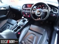 USED 2012 62 AUDI A5 2.0 TDI BLACK EDITION 2d 177 BHP FULLY SERVICED+1 YEAR MOT+BREAKDOWN COVER