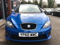 USED 2010 60 SEAT LEON 2.0 FR CR TDI 5d 168 BHP RECENT SERVICE 12 MONTHS MOT 2 KEYS