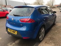 USED 2010 60 SEAT LEON 2.0 FR CR TDI 5d 168 BHP RECENT SERVICE 12 MONTHS MOT 2 KEYS