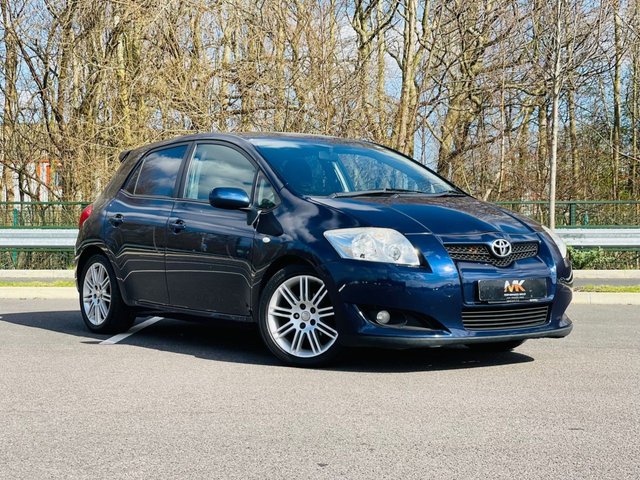 2008 58 Toyota Auris 1.6 SR VALVEMATIC 5d 124 BHP