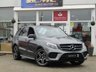 USED 2018 18 MERCEDES-BENZ GLE-CLASS 2.1 GLE 250 D 4MATIC AMG NIGHT EDITION PREMIUM PLUS 5d 201 BHP Finished in SELENITE GREY METALLIC with contrasting EBONY HEATED LEATHER trim. This GLE is an upmarket SUV with a high quality interior and plenty of space inside. This SUV has arguably the poshest feeling cabin in its class. It has great Interior space and a generous size boot. Other features include Panoramic Roof, Sat Nav, Full Heated Memory Leather Seats, DAB Radio, B/Tooth, Rear View Camera, Power Boot and much more. Dealer serviced.