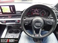 USED 2017 67 AUDI A4 2.0 TDI S LINE 4d 148 BHP FULL AUDI SERVICE HISTORY + 1 YEAR MOT AND BREAKDOWN COVER