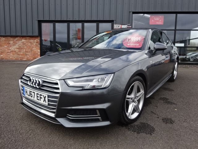 2017 67 Audi A4 2.0 TDI S LINE 4d 148 BHP