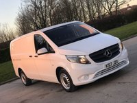USED 2017 17 MERCEDES-BENZ VITO 1.6 111 CDI 114 BHP ** NO VAT **  LOW MILES + 2 KEYS