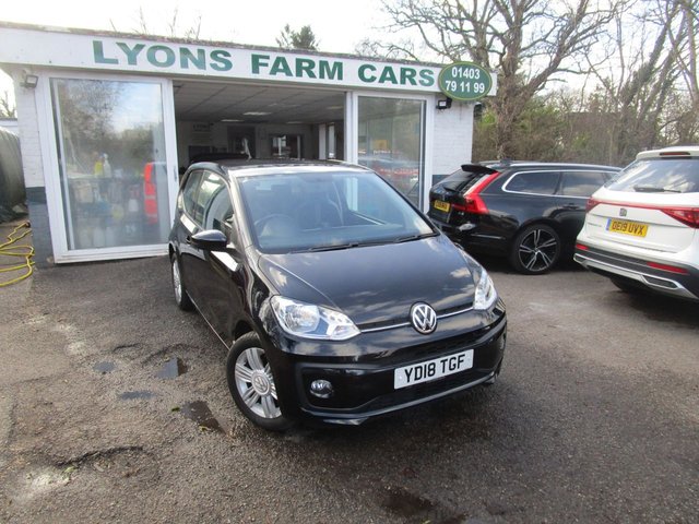 2018 18 Volkswagen Up 1.0 HIGH UP BLUEMOTION TECHNOLOGY 3d 74 BHP