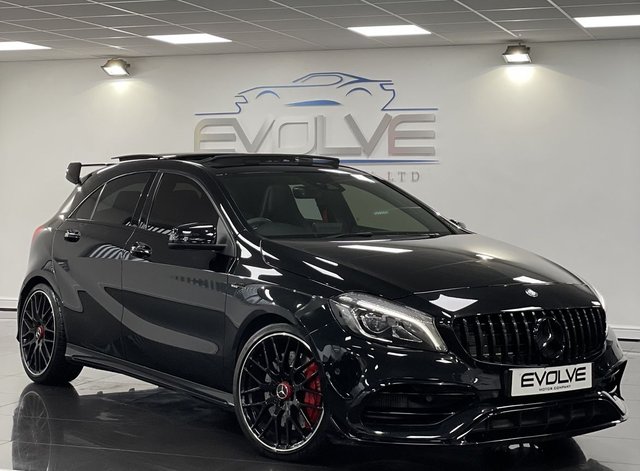 2015 65 Mercedes-Benz A-Class 2.0 AMG A 45 4MATIC PREMIUM 5d 375 BHP