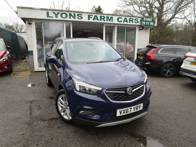 2018 67 Vauxhall Mokka X 1.6 DESIGN NAV S/S 5d 114 BHP *VAT QUALIFYING*