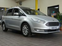USED 2018 18 FORD GALAXY 2.0 TITANIUM X TDCI 5d 148 BHP SAT NAV LEATHER PAN SUNROOF