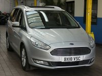 USED 2018 18 FORD GALAXY 2.0 TITANIUM X TDCI 5d 148 BHP SAT NAV LEATHER PAN SUNROOF