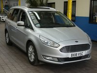 USED 2018 18 FORD GALAXY 2.0 TITANIUM X TDCI 5d 148 BHP SAT NAV LEATHER PAN SUNROOF