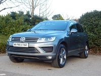 USED 2015 K VOLKSWAGEN TOUAREG 3.0 V6 R-LINE TDI BLUEMOTION TECHNOLOGY 5d 259 BHP 2 Previous-Tow Bar-PAN ROOF