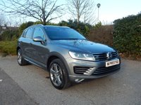 USED 2015 K VOLKSWAGEN TOUAREG 3.0 V6 R-LINE TDI BLUEMOTION TECHNOLOGY 5d 259 BHP 2 Previous-Tow Bar-PAN ROOF