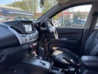 USED 2014 64 MITSUBISHI L200 2.5 DI-D 4X4 BARBARIAN LB DCB 175 BHP NO VAT+HARD TOP TRUCKMAN CANOPY+REAR LOAD COVER+NO VAT+AUTOMATIC+BIG SPEC+FULL LEATHER+1 FULL YEARS MOT PRIOR TO COLLECTION+FINANCE AND EXTENDED WARRANTY AVAILABLE ON THIS USED VEHICLE!!!!