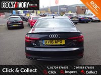 USED 2016 16 AUDI A4 2.0 TDI S LINE 4d 188 BHP FULL AUDI SERVICE HISTORY + 1 YEAR MOT AND BREAKDOWN COVER