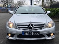 USED 2008 58 MERCEDES C-CLASS 2.1L C220 CDI SPORT 4d AUTO 168 BHP 