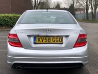 USED 2008 58 MERCEDES C-CLASS 2.1L C220 CDI SPORT 4d AUTO 168 BHP 