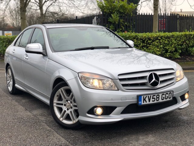 2008 58 Mercedes C-Class 2.1L C220 CDI SPORT 4d AUTO 168 BHP