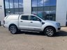 USED 2019 69 FORD RANGER 3.2 WILDTRAK 200PS TRUCKMAN AUTO WILDTRAK 3.2 200PS  STUNNING SILVER