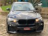 USED 2015 65 BMW X3 2.0 XDRIVE20D M SPORT 5d 188 BHP 65 BMW X3 2.0 DIESEL M-SPORT X-DRIVE AUTOMATIC SUV - 19 INCH UPGRADE ALLOYS - FULL BLACK LEATHER INTERIOR - FULL SERVICE HISTORY - SATELLITE NAVIGATION - PADDLE SHIFT GEARBOX