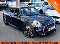 USED 2017 17 MINI CONVERTIBLE 2.0 JOHN COOPER WORKS 2d 228 BHP *** OVER &pound;6800 EXTRA'S  ***