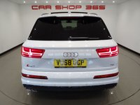 USED 2018 68 AUDI SQ7 4.0 V8 TDI (435 PS) VORSPRUNG TIPTRONIC QUATTRO 5DR + NAV + PANORAMIC ROOF + BOSE + HEAD UP + SOFT CLOSE DOORS + PRIVACY + 360 CAMERA + MATRIX L.E.D.S + MULTIMEDIA + E/BOOT + STEPS + BLACK PACK + 22 S 7SEATS+PANROOF+SOFT CL+LEATHER+HUD+BOSE+360 CAM+NAV