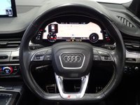 USED 2018 68 AUDI SQ7 4.0 V8 TDI (435 PS) VORSPRUNG TIPTRONIC QUATTRO 5DR + NAV + PANORAMIC ROOF + BOSE + HEAD UP + SOFT CLOSE DOORS + PRIVACY + 360 CAMERA + MATRIX L.E.D.S + MULTIMEDIA + E/BOOT + STEPS + BLACK PACK + 22 S 7SEATS+PANROOF+SOFT CL+LEATHER+HUD+BOSE+360 CAM+NAV
