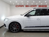 USED 2018 68 AUDI SQ7 4.0 V8 TDI (435 PS) VORSPRUNG TIPTRONIC QUATTRO 5DR + NAV + PANORAMIC ROOF + BOSE + HEAD UP + SOFT CLOSE DOORS + PRIVACY + 360 CAMERA + MATRIX L.E.D.S + MULTIMEDIA + E/BOOT + STEPS + BLACK PACK + 22 S 7SEATS+PANROOF+SOFT CL+LEATHER+HUD+BOSE+360 CAM+NAV