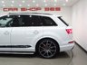USED 2018 68 AUDI SQ7 4.0 V8 TDI (435 PS) VORSPRUNG TIPTRONIC QUATTRO 5DR + NAV + PANORAMIC ROOF + BOSE + HEAD UP + SOFT CLOSE DOORS + PRIVACY + 360 CAMERA + MATRIX L.E.D.S + MULTIMEDIA + E/BOOT + STEPS + BLACK PACK + 22 S 7SEATS+PANROOF+SOFT CL+LEATHER+HUD+BOSE+360 CAM+NAV