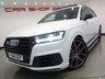 USED 2018 68 AUDI SQ7 4.0 V8 TDI (435 PS) VORSPRUNG TIPTRONIC QUATTRO 5DR + NAV + PANORAMIC ROOF + BOSE + HEAD UP + SOFT CLOSE DOORS + PRIVACY + 360 CAMERA + MATRIX L.E.D.S + MULTIMEDIA + E/BOOT + STEPS + BLACK PACK + 22 S 7SEATS+PANROOF+SOFT CL+LEATHER+HUD+BOSE+360 CAM+NAV