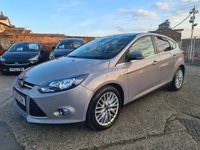 USED 2013 13 FORD FOCUS 1.0 ZETEC 5d 124 BHP FORD FOCUS 1.0 ZETEC 5d 124 BHP