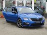 USED 2018 67 SKODA OCTAVIA 2.0 VRS TDI DSG 5d 181 BHP Finished in RACE BLUE METALLIC with contrasting BLACK SPORTS EMBOSSED SEATS. This is one the most spacious and best value cars in its class. Economical 55.4 average MPG with 181 BHP giving it that extra punch. Features include SAT NAV, 1 OWNER, REAR VIEW CAMERA, DAB RADIO, 18" Alloys, Heated Seats, LED run lights, B/Tooth, Cruise and much more. Dealer serviced at 18065 miles, 34847 miles and at 65847 miles.