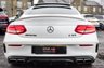 USED 2017 66 MERCEDES-BENZ C-CLASS 4.0 AMG C 63 PREMIUM 2d 469 BHP RED&BLACK INT+REV CAM+RED CALLIPERS
