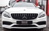USED 2017 66 MERCEDES-BENZ C-CLASS 4.0 AMG C 63 PREMIUM 2d 469 BHP RED&BLACK INT+REV CAM+RED CALLIPERS