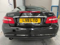 USED 2011 11 MERCEDES-BENZ E-CLASS 1.8 E200 CGI BLUEEFFICIENCY SPORT 2d 184 BHP Sat Nav,Cruise,P.Sensors