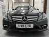 USED 2011 11 MERCEDES-BENZ E-CLASS 1.8 E200 CGI BLUEEFFICIENCY SPORT 2d 184 BHP Sat Nav,Cruise,P.Sensors