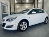 USED 2012 62 VAUXHALL ASTRA 1.4 SRI 5d 98 BHP Low Mileage,Cruise,P.Sensors