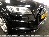 USED 2013 63 AUDI Q7 FACELIFT AUDI Q7 3.0 TDI (245PS) TIPTRONIC AUTO QUATTRO 4WD S LINE 7 SEATER UK DELIVERY FLAT FEE &pound;100*VIDEO AVAILABLE*FINANCE ARRANGED*PART EX*HPI CLEAR