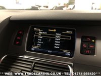 USED 2013 63 AUDI Q7 FACELIFT AUDI Q7 3.0 TDI (245PS) TIPTRONIC AUTO QUATTRO 4WD S LINE 7 SEATER UK DELIVERY FLAT FEE &pound;100*VIDEO AVAILABLE*FINANCE ARRANGED*PART EX*HPI CLEAR