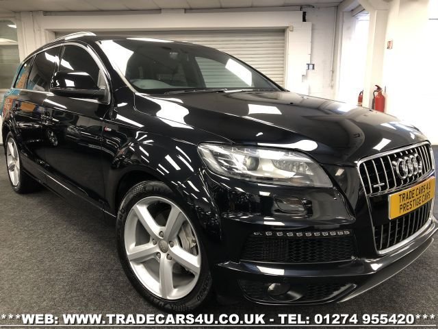 2013 63 Audi Q7 FACELIFT AUDI Q7 3.0 TDI (245PS) TIPTRONIC AUTO QUATTRO 4WD S LINE 7 SEATER