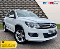 USED 2015 65 VOLKSWAGEN TIGUAN 2.0 R LINE TDI BLUEMOTION TECHNOLOGY 4MOTION 5d 148 BHP SATELITE NAVIGATION & PARK ASSIST
