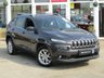 USED 2015 15 JEEP CHEROKEE 2.0 M-JET LONGITUDE PLUS 5d 138 BHP Finished in Granite Crystal METALLIC with contrasting Dark Grey trim. This Jeep Cherokee effectively sits in a class of its own. With its stylish seven-slot grille, slender headlamps it helps the Cherokee to stand out. Features include Sat Nav, DAB radio, B/Tooth, Park Sensors, Alloys and much more. Dealer serviced at 21900 miles, 38174 miles, 52102 miles, 80022 miles, 921345 miles and Cam Belt(Water Pump) at 92484 miles. 12 Months MOT.