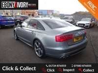 USED 2014 14 AUDI A6 2.0 TDI BLACK EDITION 4d 175 BHP FULL AUDI SERVICE HISTORY + 1 YEAR MOT AND BREAKDOWN COVER+LEATHER INTERIOR