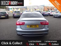 USED 2014 14 AUDI A6 2.0 TDI BLACK EDITION 4d 175 BHP FULL AUDI SERVICE HISTORY + 1 YEAR MOT AND BREAKDOWN COVER+LEATHER INTERIOR